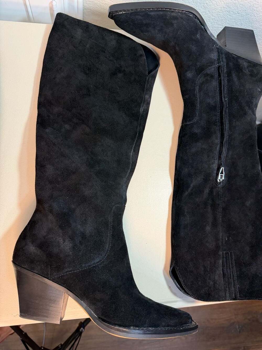 Raj Boots in Onyx Suede - Picture 8 of 9